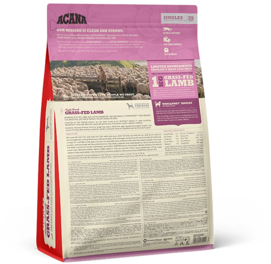 Acana Grass-fed Lamb Hondenvoer - 1 Stuk