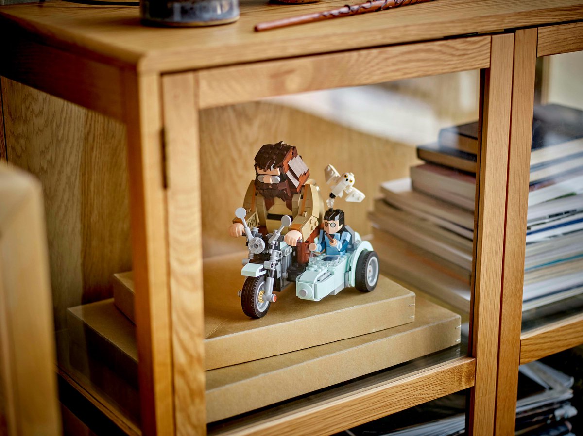 LEGO Harry Potter™ Hagrid™ en Harry's rit op de motor magisch - 76443