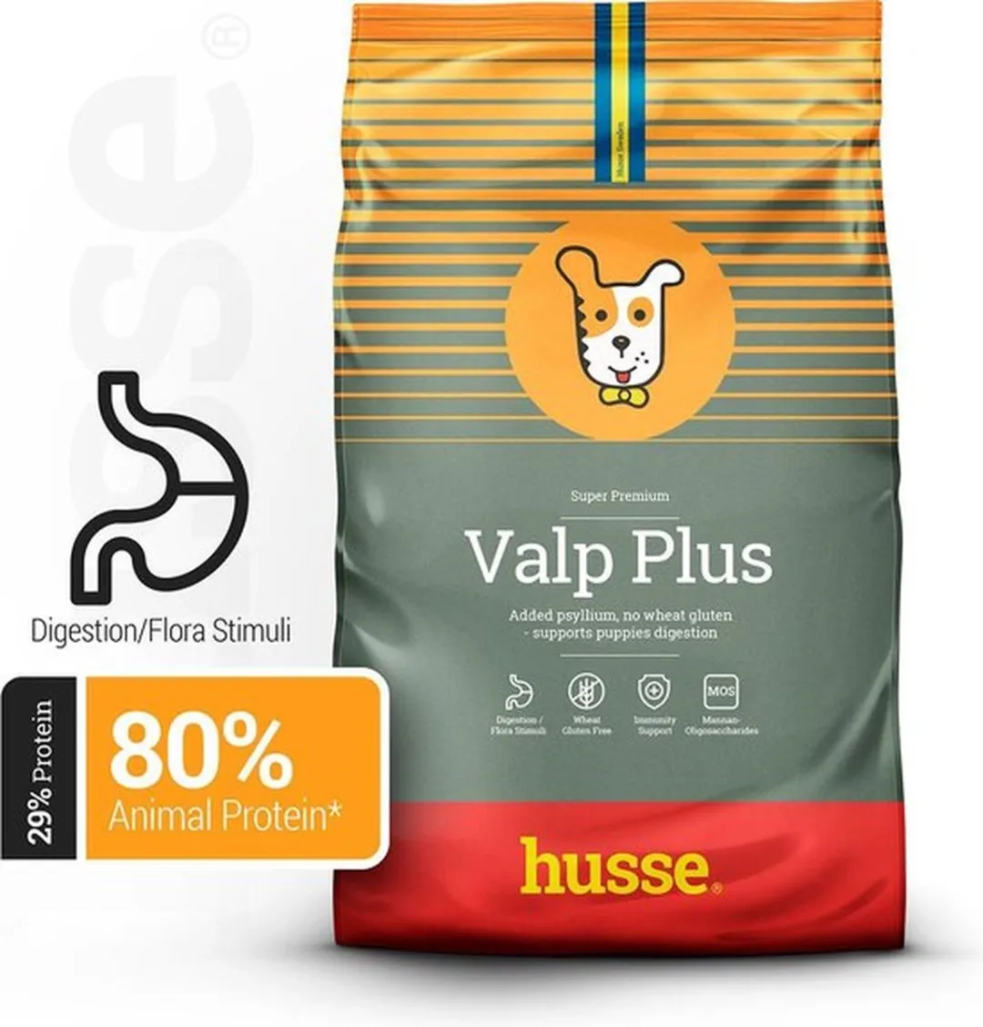 Husse Valp Plus Puppyvoer Droog