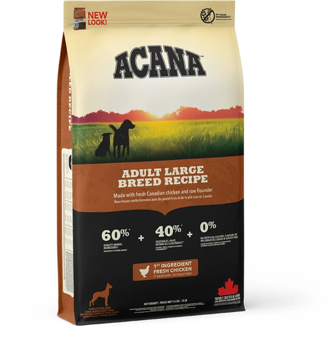 Acana Adult Large Breed Heritage Hondenvoer - 11.4 kg