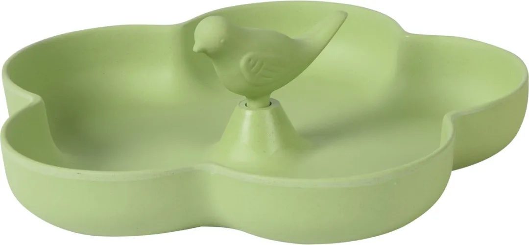 Decoris Vogelbad Drinkschaal Pistache Groen 23cm