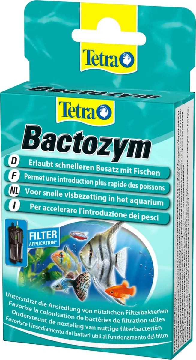 Tetra Aqua Bactozym Waterverbeteraars - 10 Stuks
