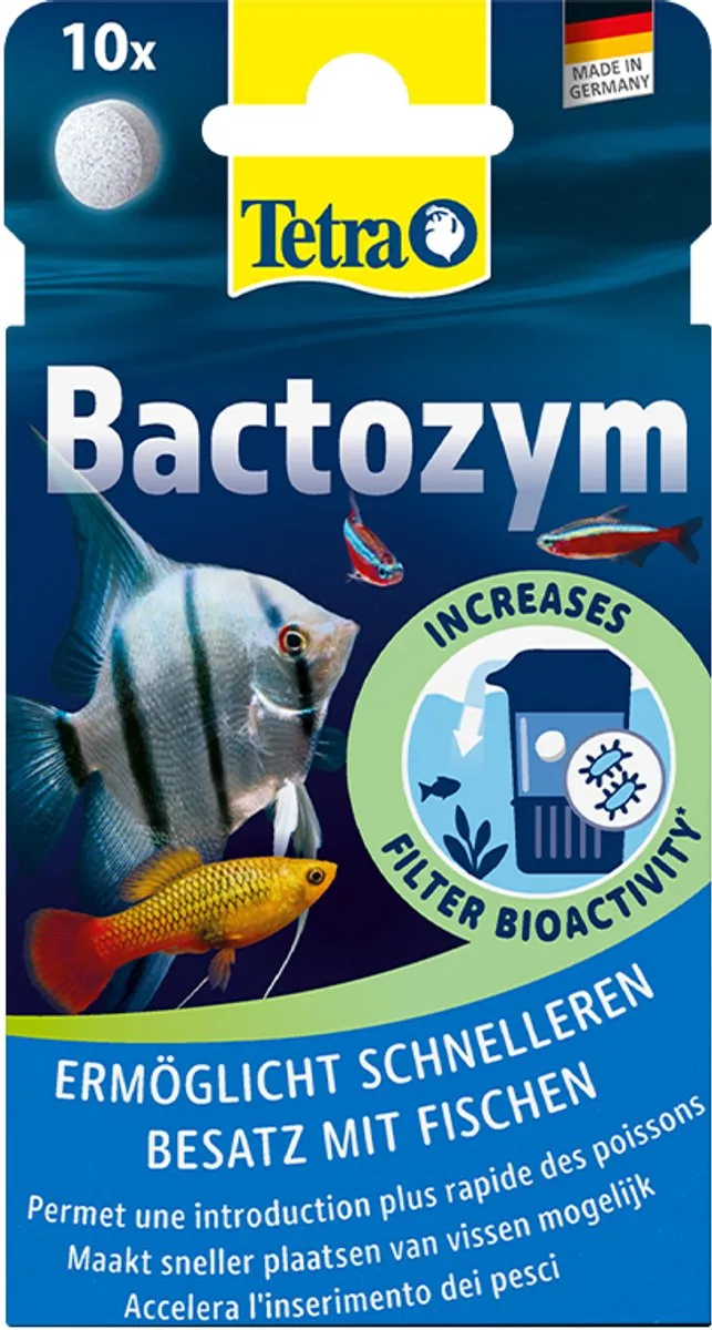 Tetra Aqua Bactozym Waterverbeteraars - 10 Stuks