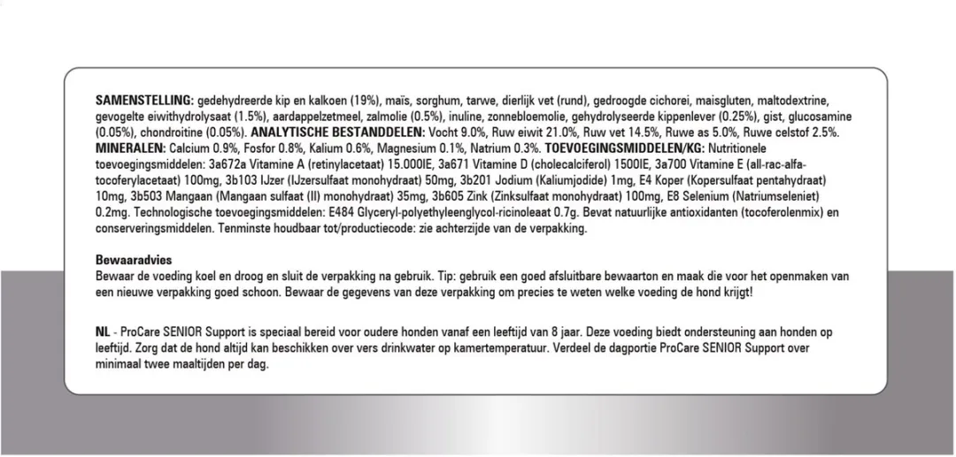 Prins ProCare Senior Support 3kg