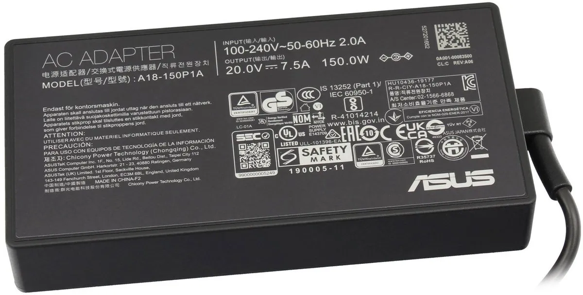ASUS 0A001-00083400 Oplader 150W