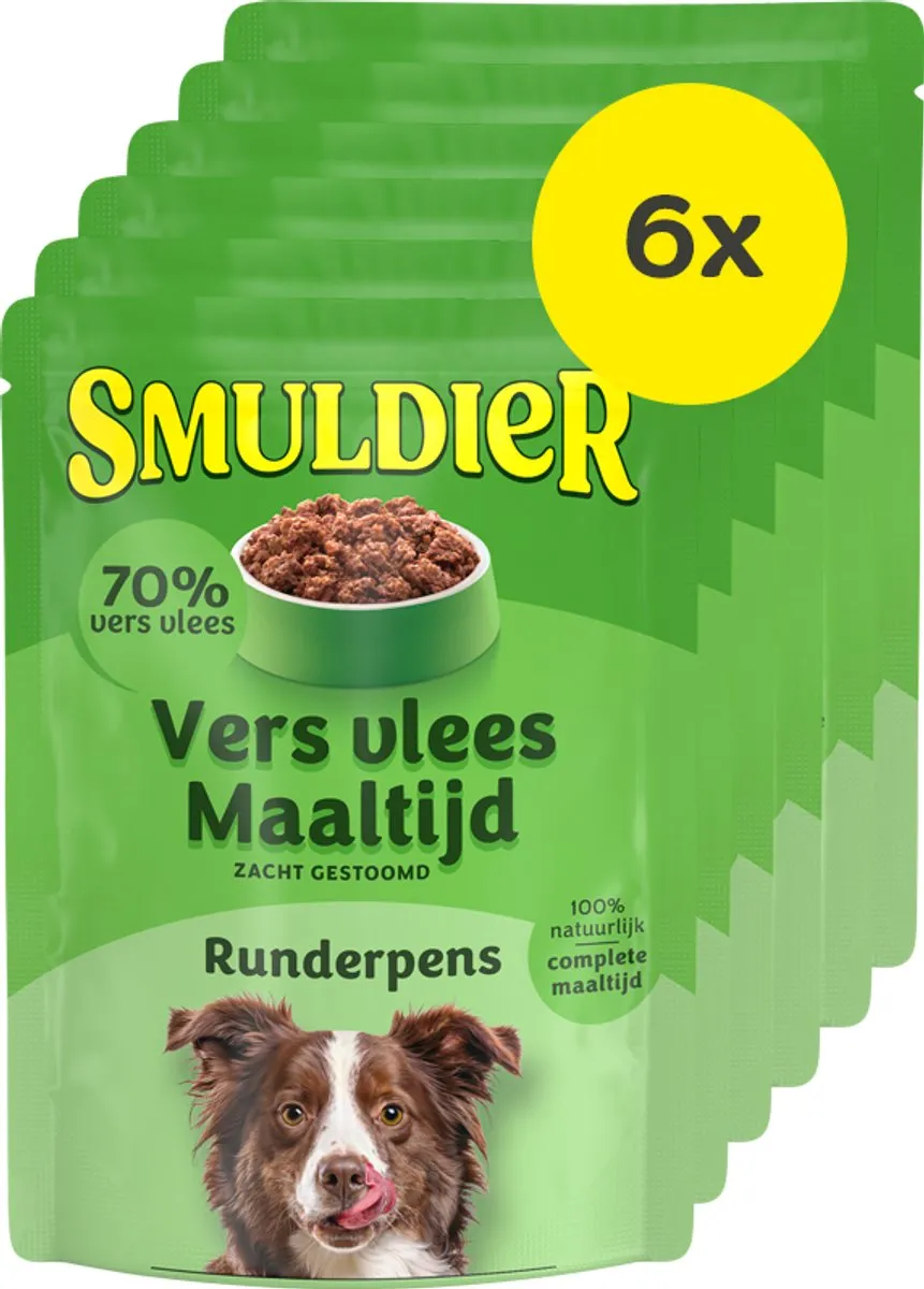 Smuldier Runderpens Maaltijd 300g - 6 Stuks - afbeelding 2 van 5