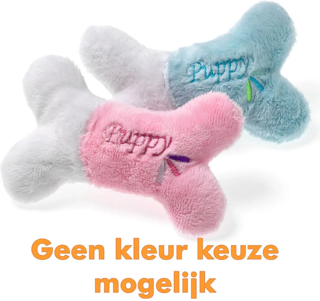 Flamingo Puppy Botje - Roze/Lichtblauw