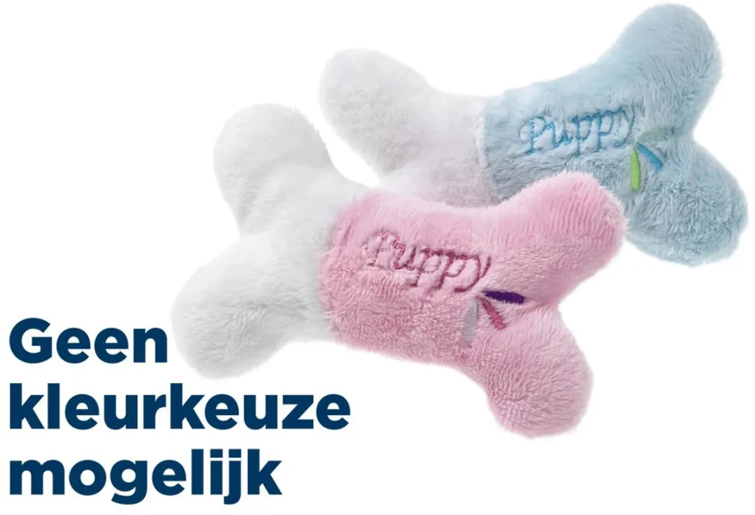 Flamingo Puppy Botje - Roze/Lichtblauw