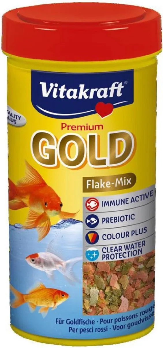 Vitakraft Premium Gold Flake-mix 250ml