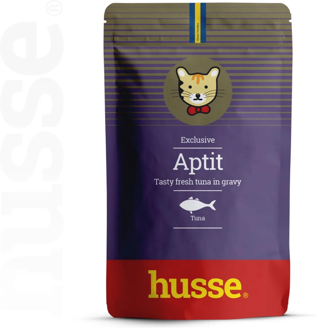 Husse Aptit Tuna Natvoer Kat 48x70g