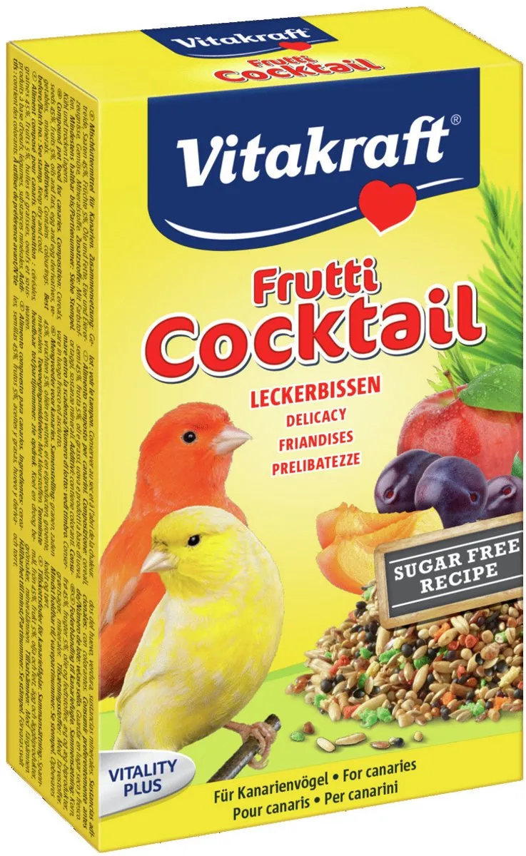 Vitakraft Kanariecocktail Fruit Vogelsnack 200g