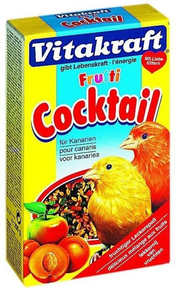 Vitakraft Kanariecocktail Fruit Vogelsnack 200g