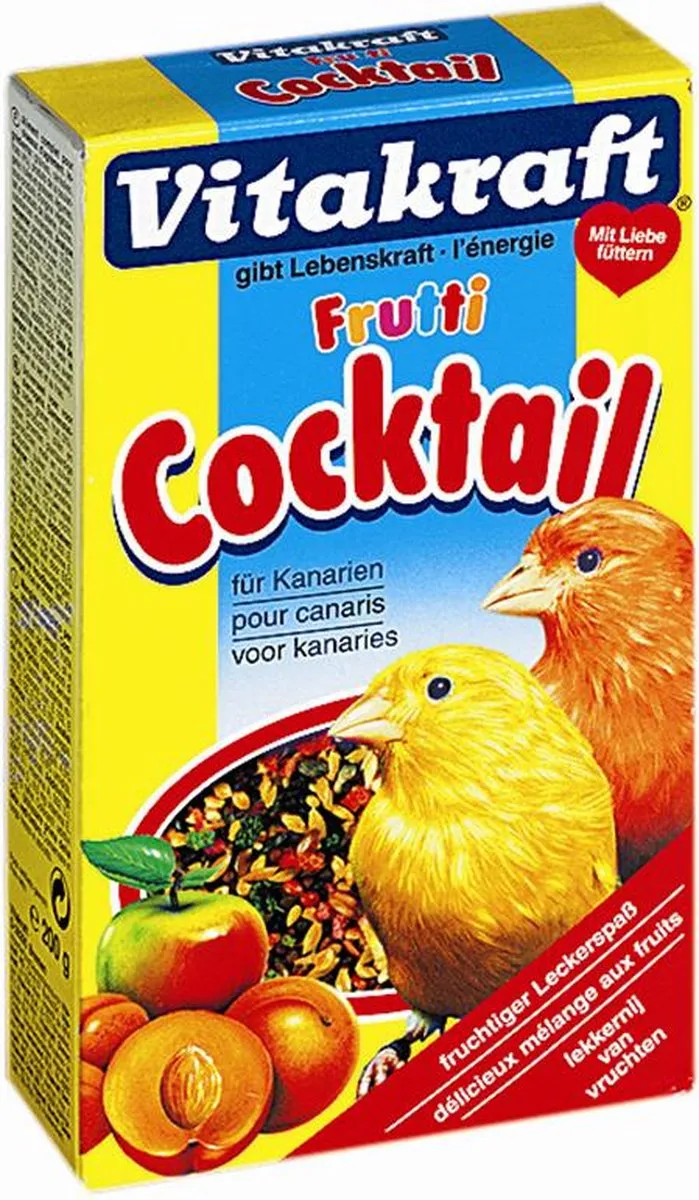 Vitakraft Kanariecocktail Fruit Vogelsnack 200g