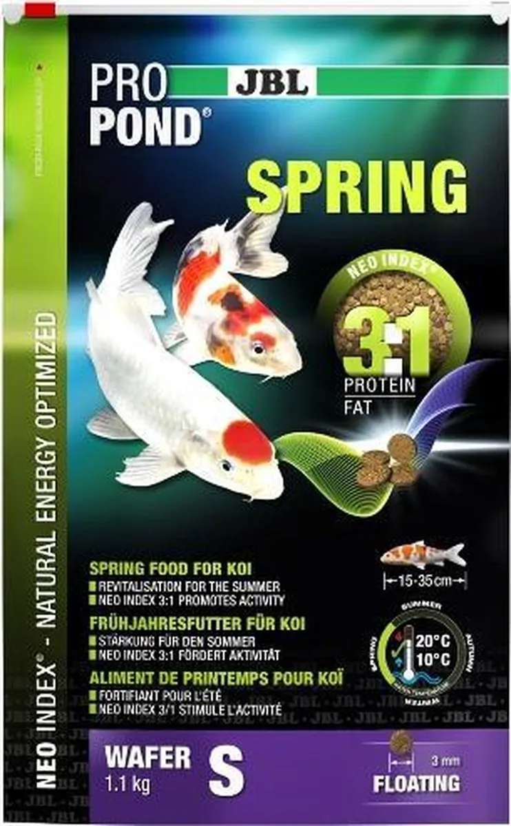 JBL ProPond Spring S 1,1kg Visvoer - 1100ml