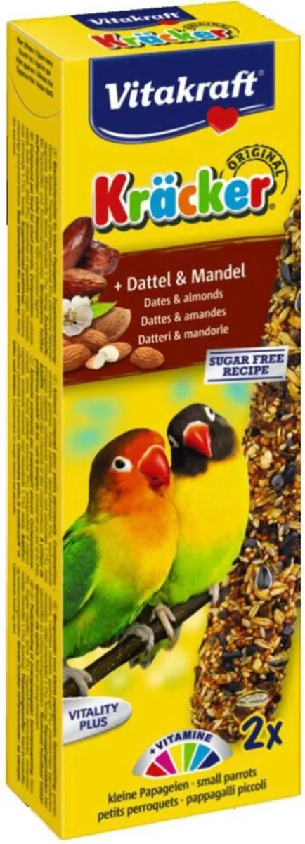 Vitakraft Agaporniskracker African Fruit - 2 Stuks