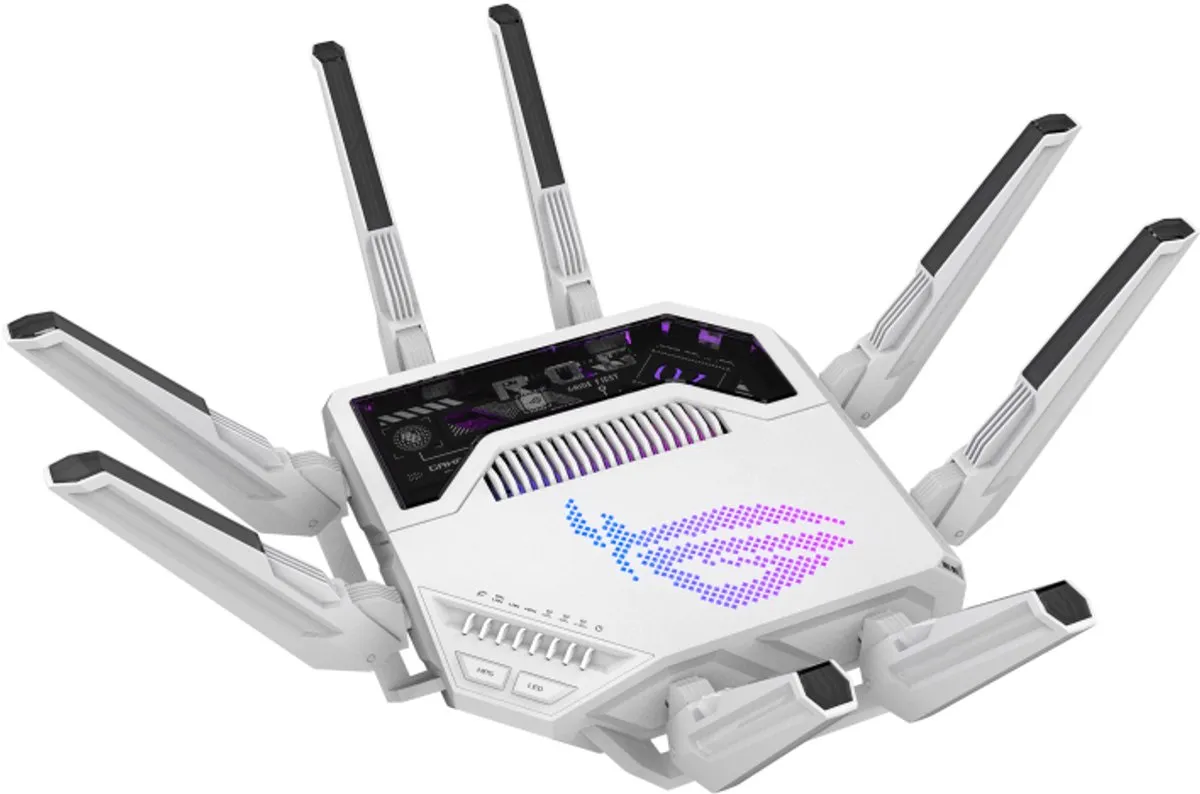 ASUS ROG Rapture GT-BE19000AI Gaming Router - WiFi 7 Tri-Band