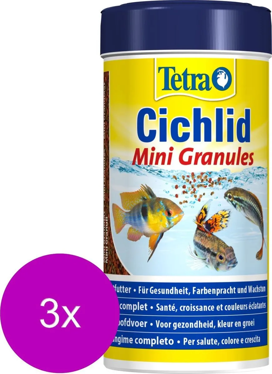 Tetra Cichlid Mini Granules Vissenvoer