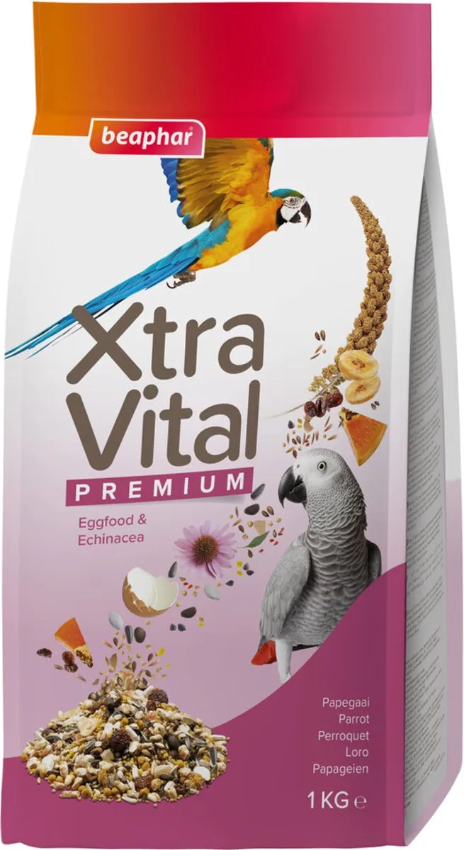 Beaphar XtraVital Papegaaienvoer 3x1kg