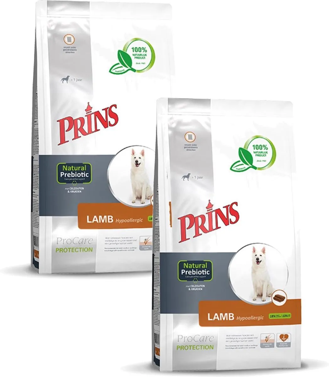 Prins Procare Protection Hypoallergeen Hondenvoer Lam