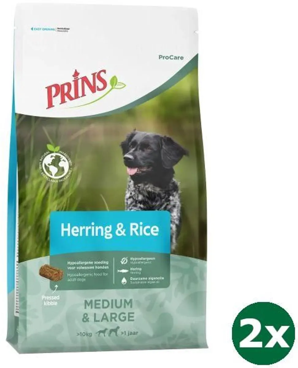 Prins ProCare Adult Medium/Large Hypoallergeen Hondenvoer