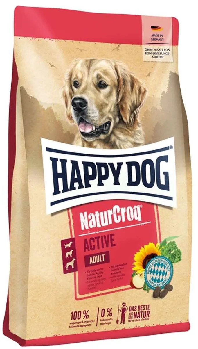 Happy Dog NaturCroq Activ Hondenvoer 15kg