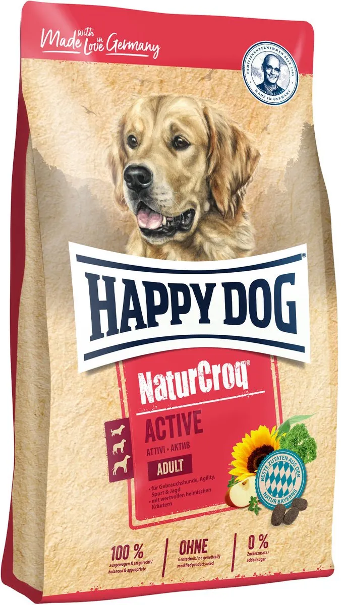 Happy Dog NaturCroq Activ Hondenvoer 15kg