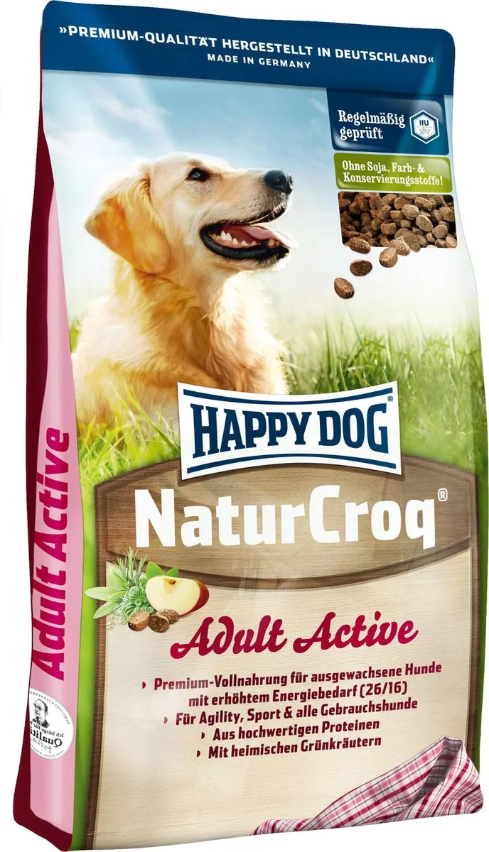 Happy Dog NaturCroq Activ Hondenvoer 15kg