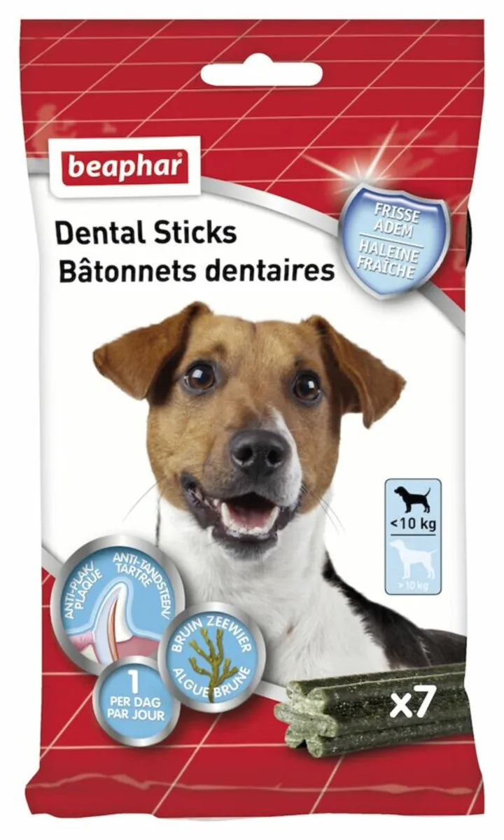 Beaphar Dental Sticks Kleine Hond - 12x112g