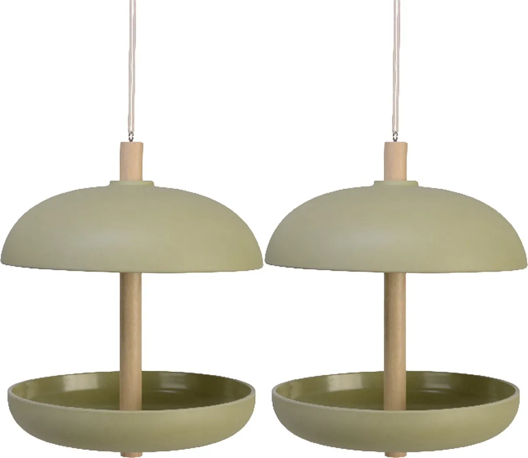 Decoris Vogelfeeder Silo 2 Stuks