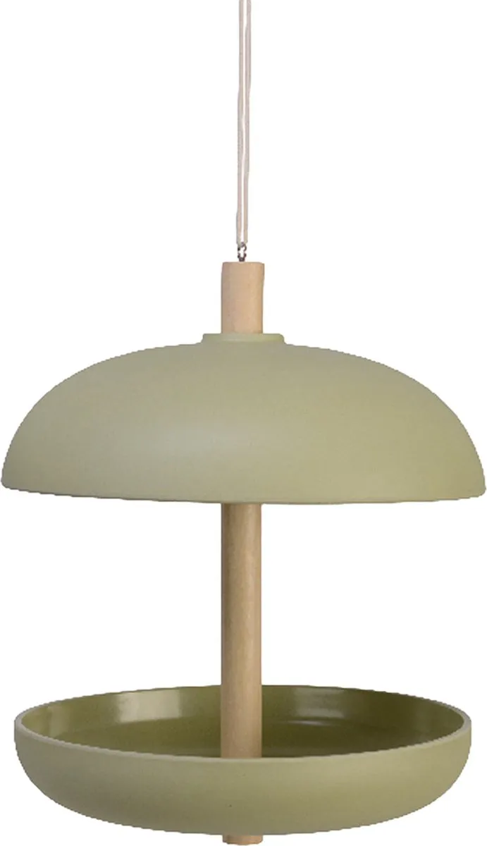 Decoris Vogelfeeder Silo 2 Stuks - Lichtgroen