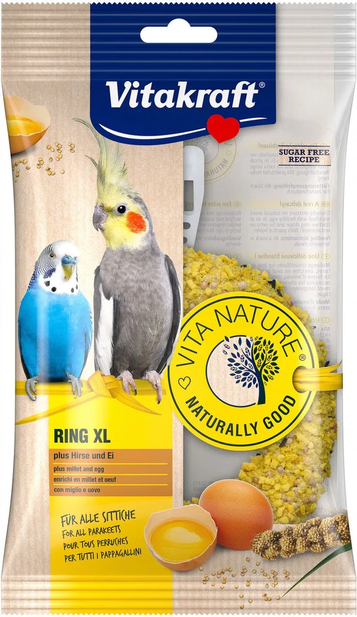 Vitakraft Ring Vogelsnack Ei 70g XL