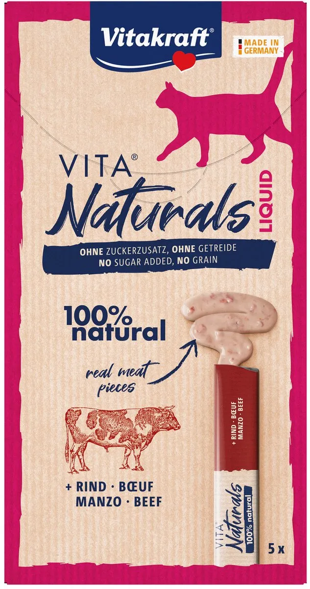 Vitakraft Naturals Liquid Snack Rund