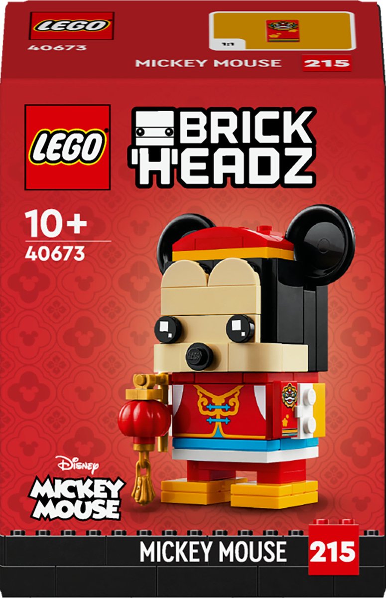 LEGO Brickheadz 40673 - Mickey Mouse op het Lentefestival