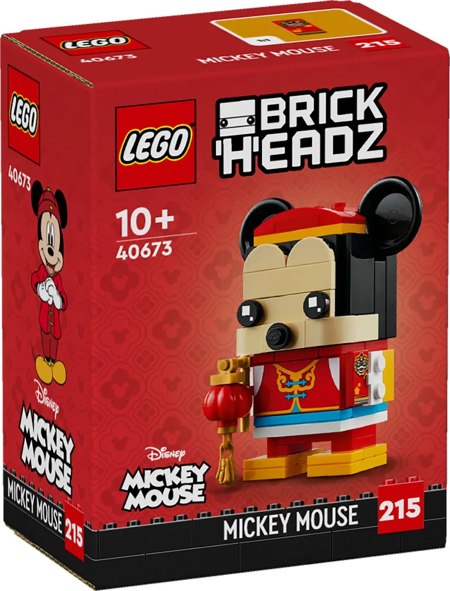 LEGO Brickheadz 40673 Mickey Mouse Lentefestival - 120 Stukken - afbeelding 6 van 6
