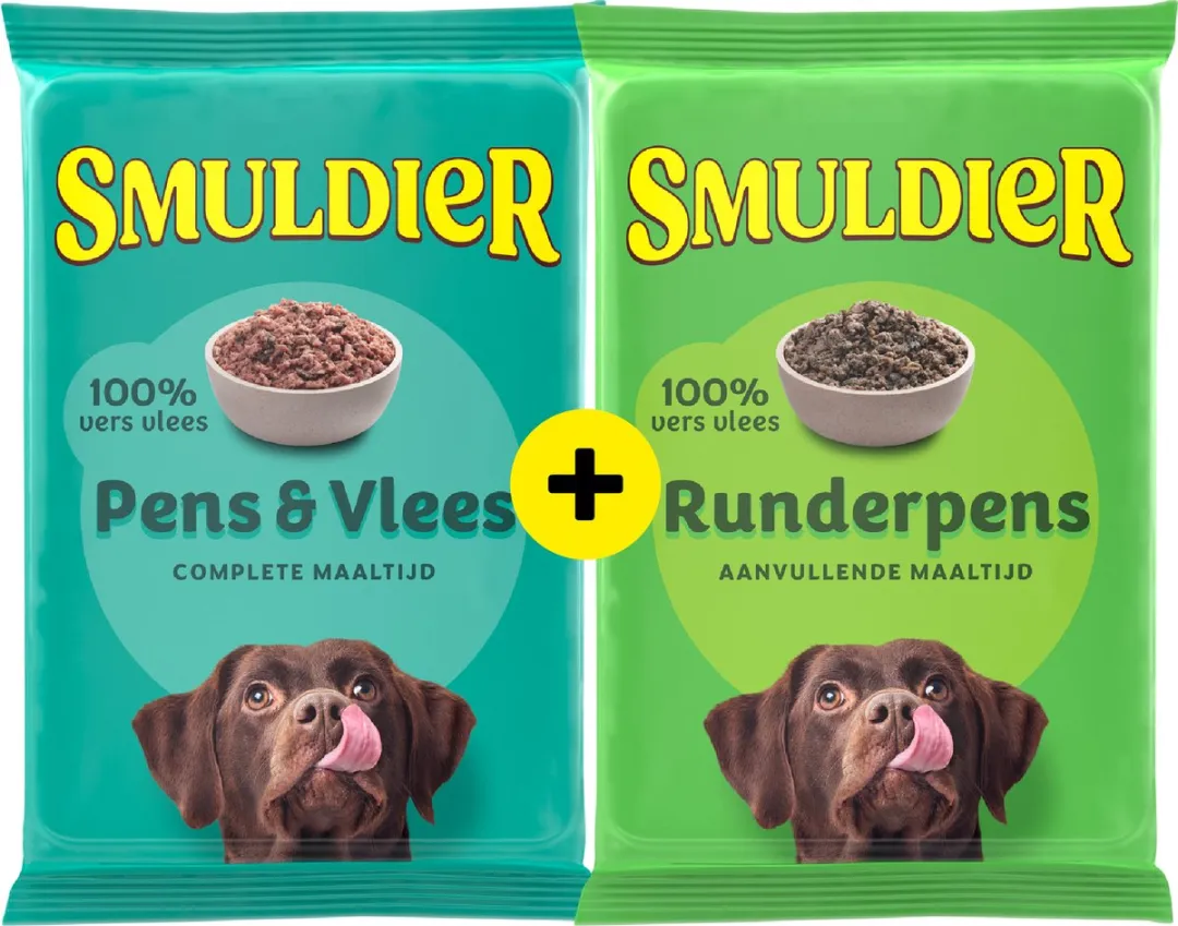 Smuldier Pens & Vlees Hondenvoer