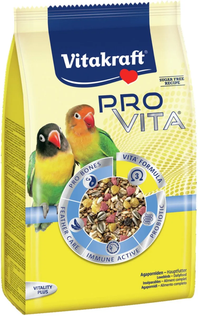 Vitakraft Pro Vita Agapornis Vogelvoer 750g