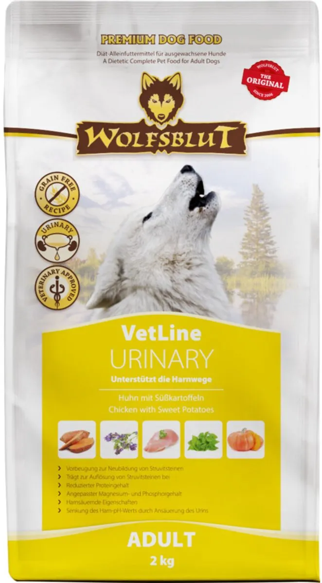 Wolfsblut VetLine Urinary 4x2kg