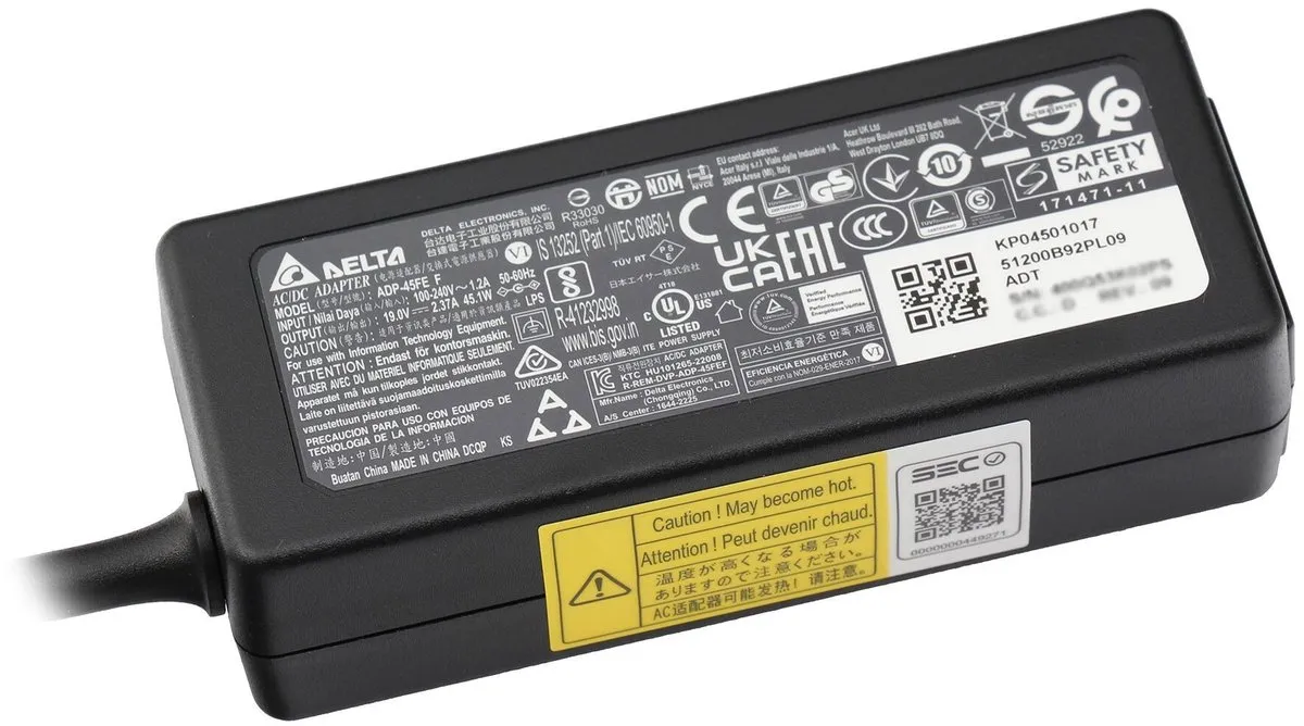 Acer KP.04501.027 Oplader 45W