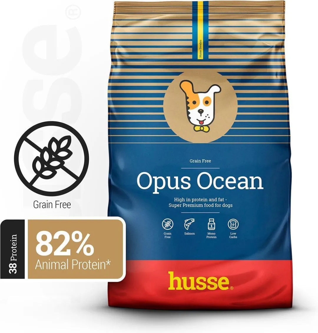 Husse Opus Ocean Zalm & Aardappel Hondenbrokken