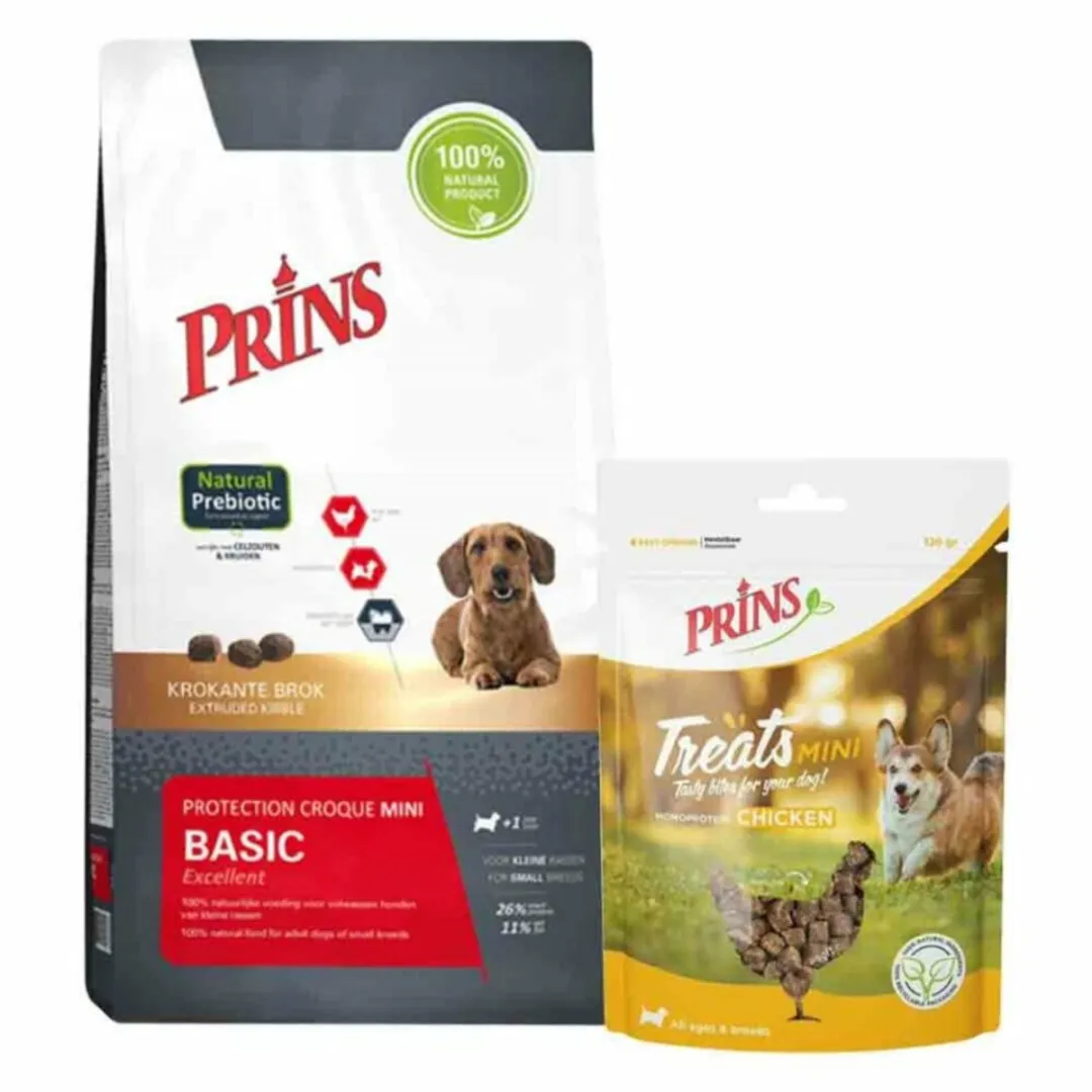 Prins Protection Croque Mini & Treats Chicken Mini - Voordeelverpakking