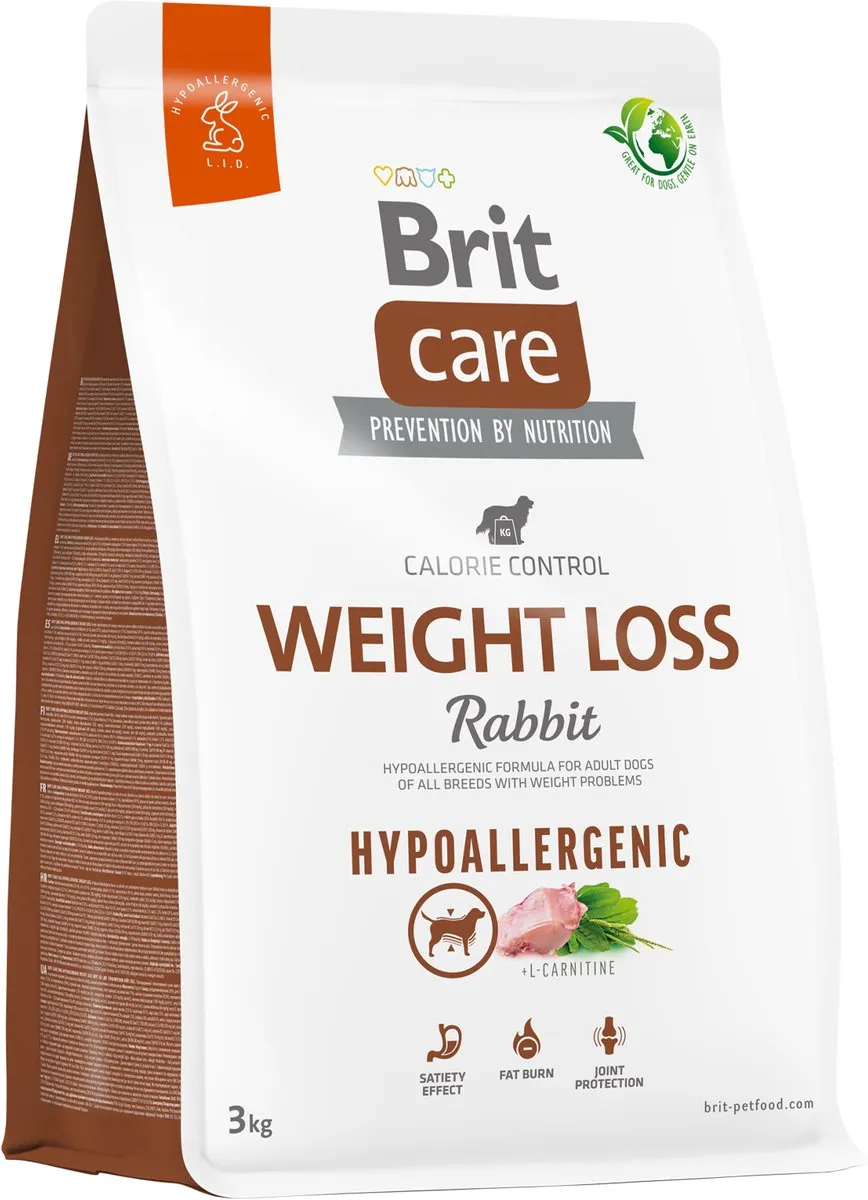 Brit Care Hypoallergeen Weight Loss Hondenvoer 12kg