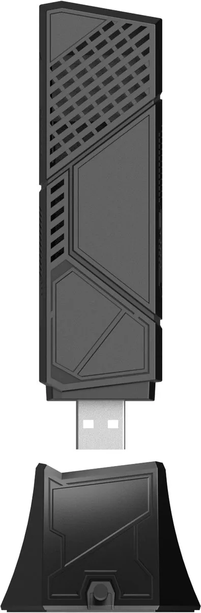 ASUS ROG USB-BE92 - WiFi USB Adapter - Wifi 7 - 6500 Mbps - Tri-Band