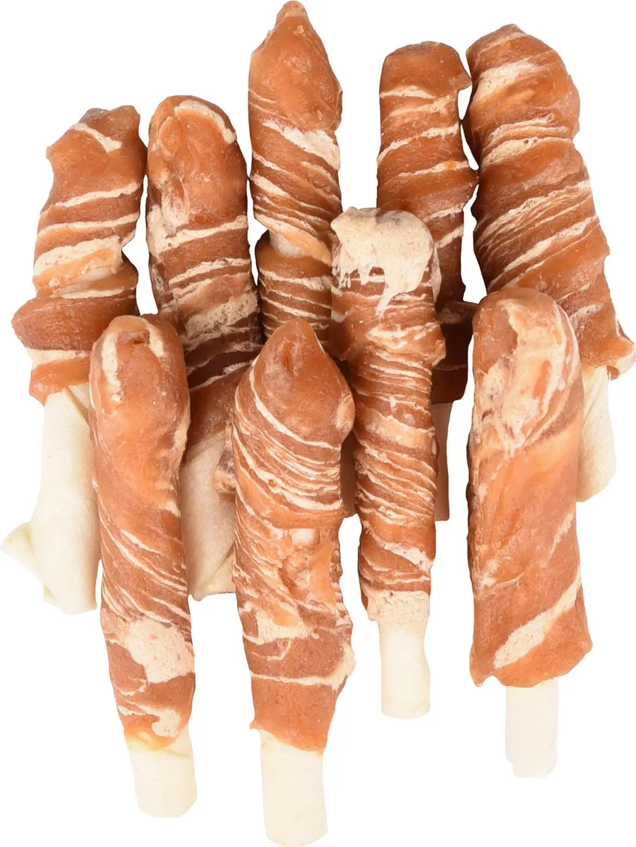 Flamingo R'hide Snack Honden Staafjes Kip & Kabeljauw 6st