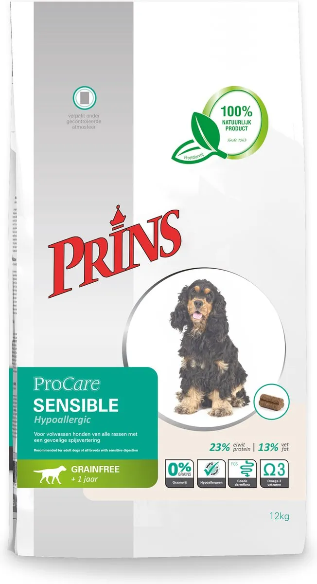 Prins ProCare Grainfree Sensible Hondenvoer 12kg