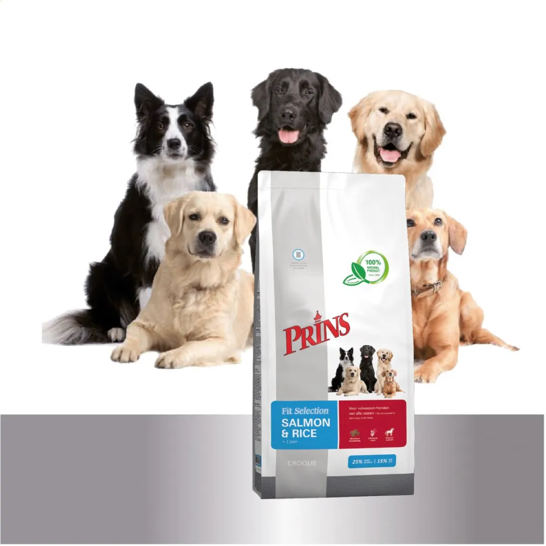 Prins Fit Selection Hond Salmon & Rice 15kg