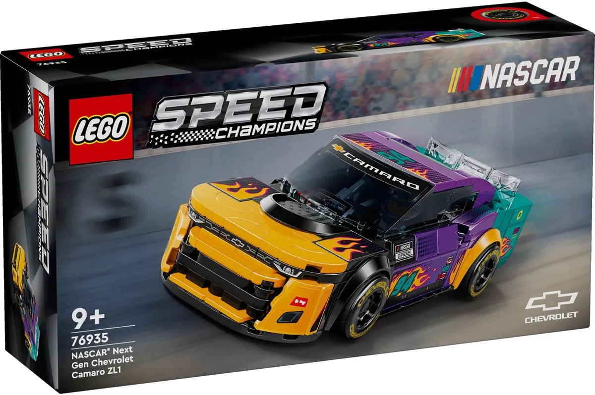 LEGO Speed Champions NASCAR Chevrolet Camaro ZL1 76935