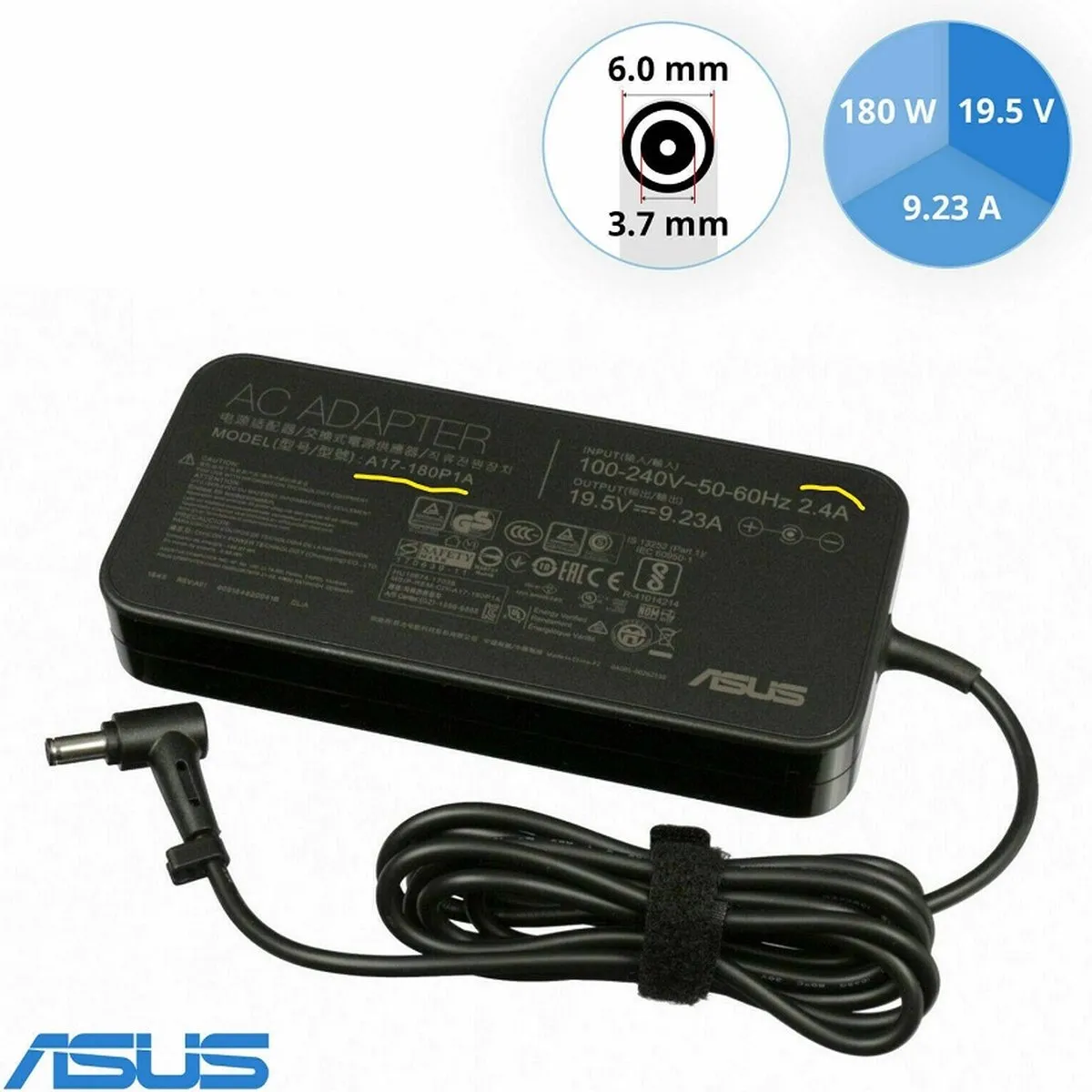 ASUS A17-180P1A Adapter 180W