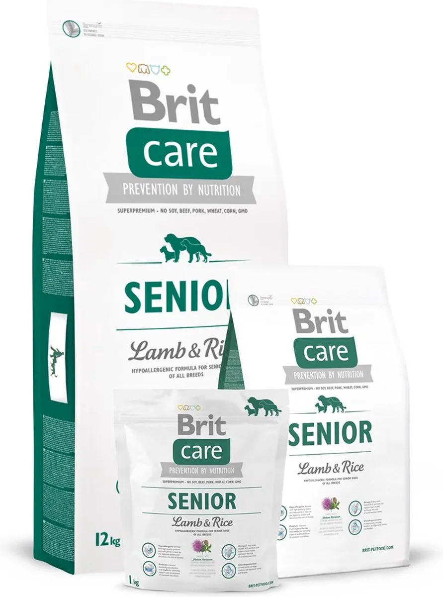 Brit Care Senior Lamb & Rice 3kg