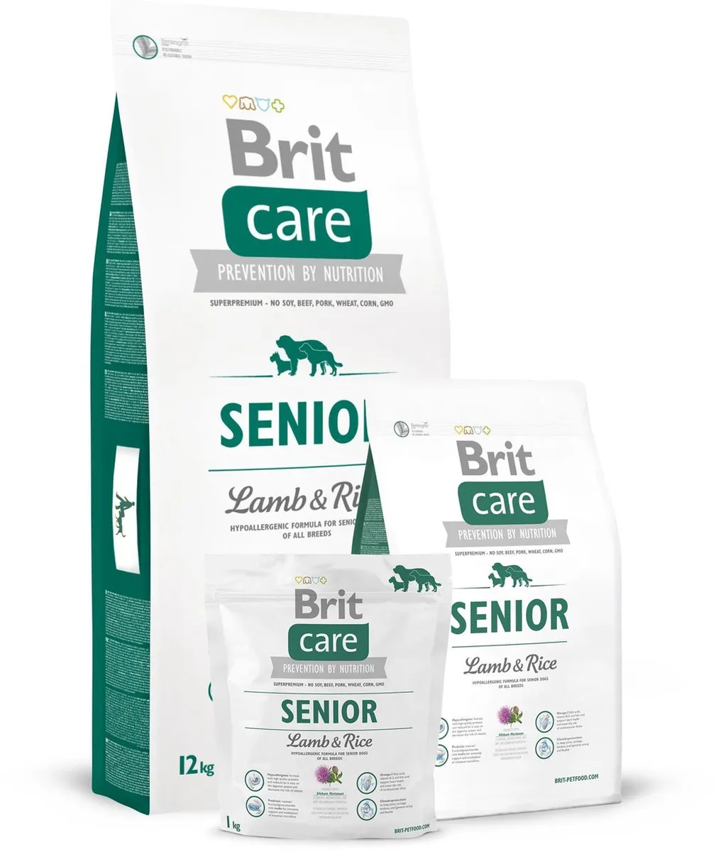 Brit Care Senior Lamb & Rice 3kg
