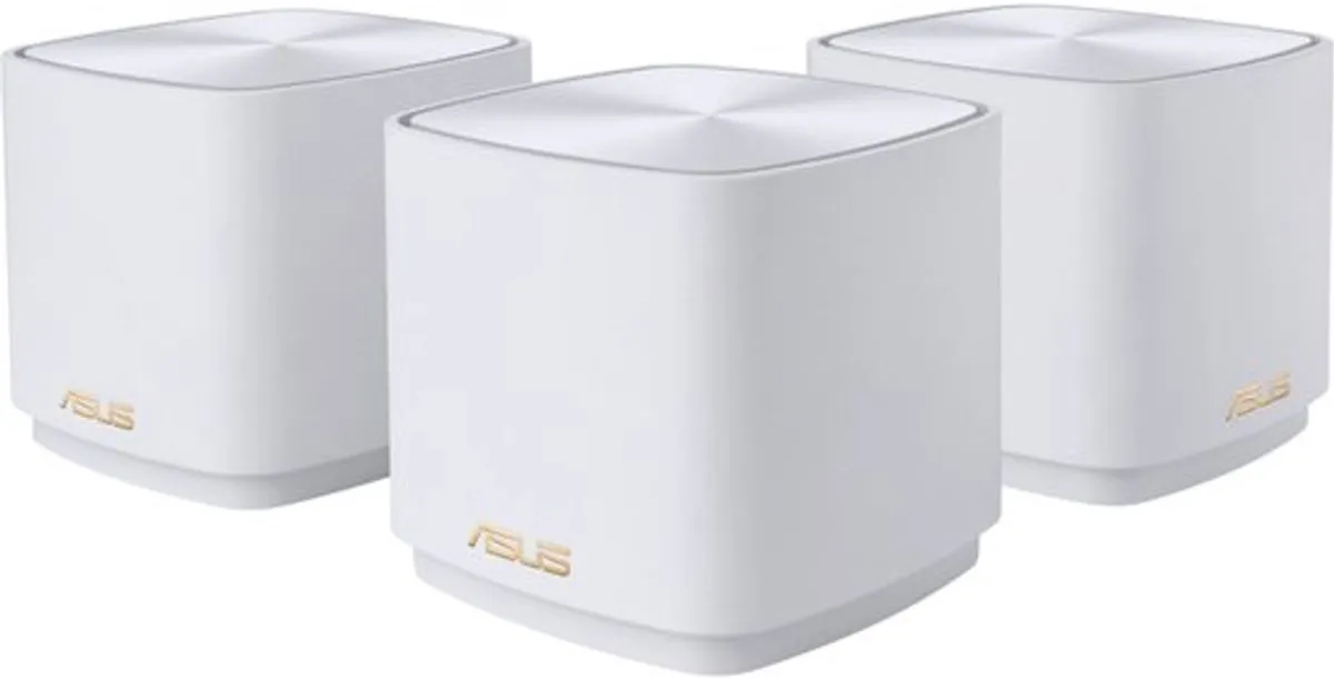 ASUS ZenWiFi XD4 Plus Mesh WiFi 6 3-pack - Wit